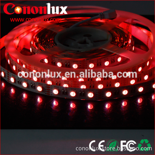 Cononlux 12V/24V rgb led rope lighting 5m rgb led strip, color changing rgbw led strip 5050 5m